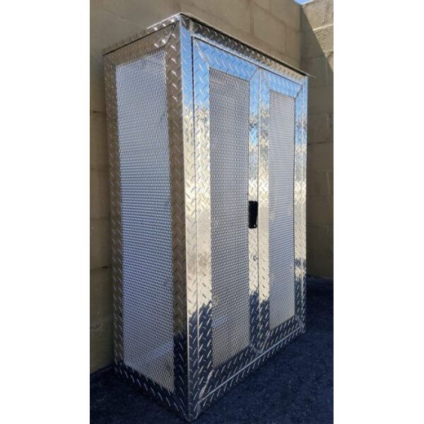 gas cage aluminium double 19kg 1