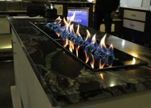 CHAD-O-CHEF Flameline 1600mm Gas Drop-In Fireplace
