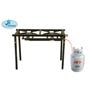 LK's 2-Pot Gas Boiling Table