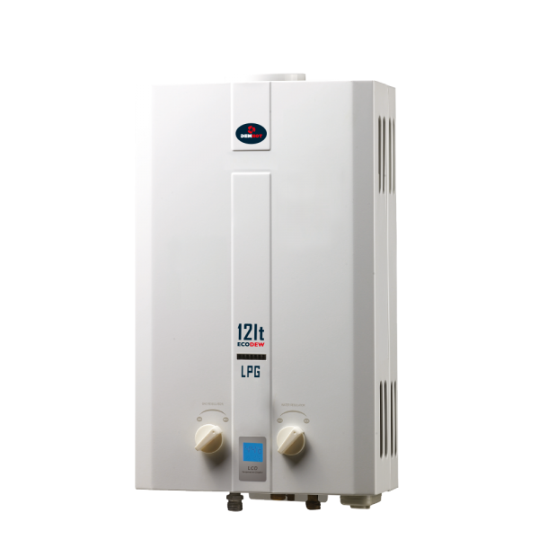 DEWHOT 12L Ecodew Gas Geyser | Gas Extreme