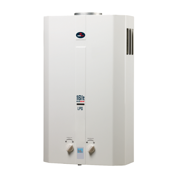 DEWHOT 16L Ecodew Gas Water Heater/Geyser