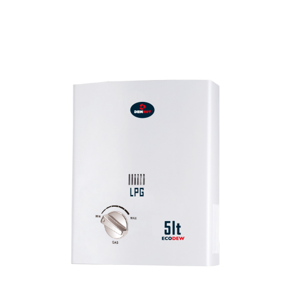 DEWHOT 5L Ecodew Gas Water Heater/Geyser